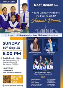Deaf Reach NA San Antonio Annual Dinner